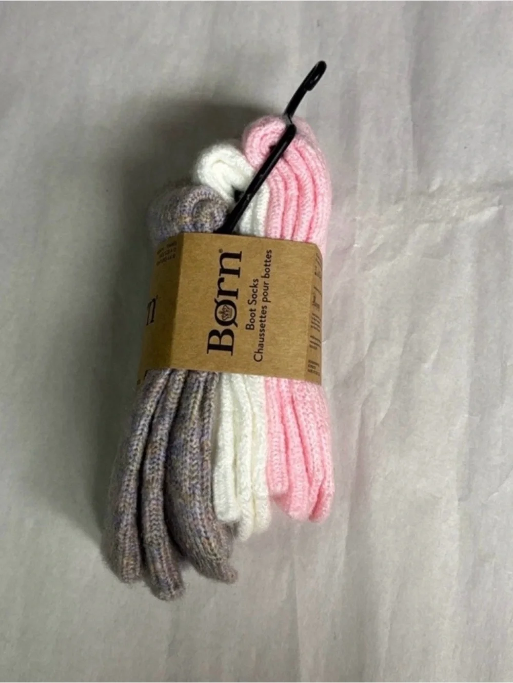 New Born Socks Women’s 3 Pair Multicolor Boot Socks Casual Activewear Classic